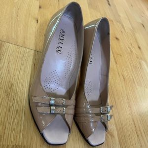 Anyi Lu peep toe shoes